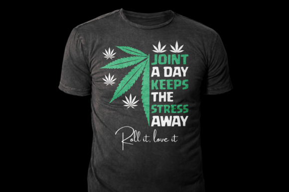 420 Cannabis Leaf Graphic T-Shirt Design: A Designer's Asset