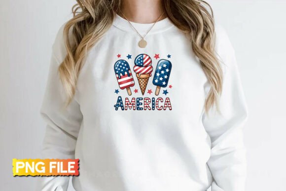 America T-shirt PNG Design: Creative Assets for Patriotic Projects