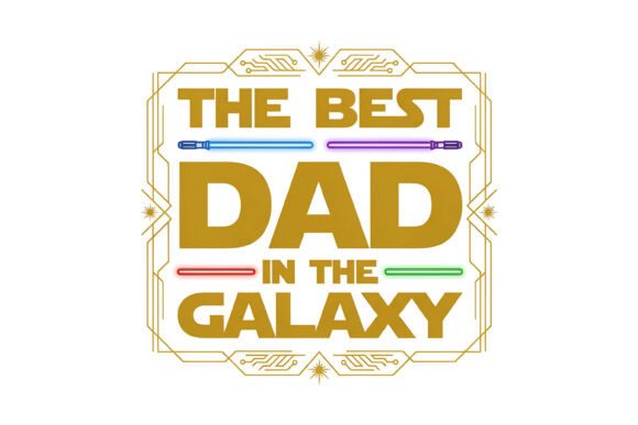 Best Dad Galaxy Shirt Design: A Cosmic Visual Asset