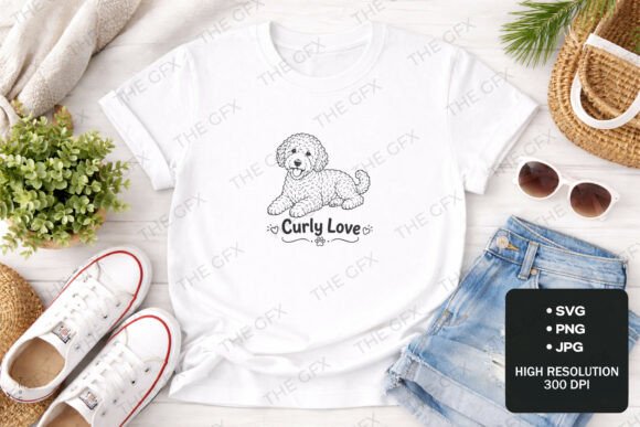 Bichon Frise Curly Love: A Charming Design for Dog Lovers