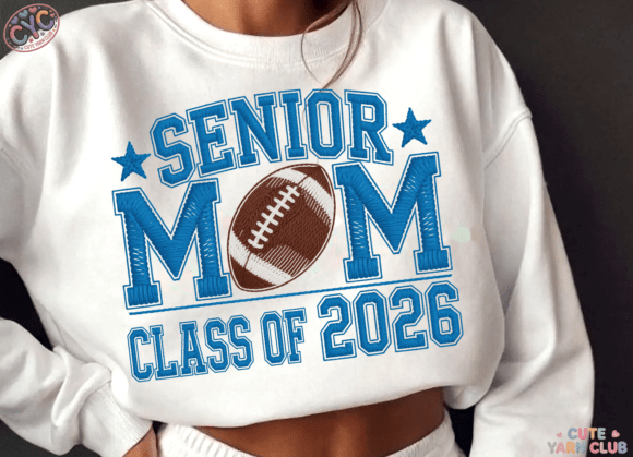 Celebrate the Class of 2026 with This Football Mom Design