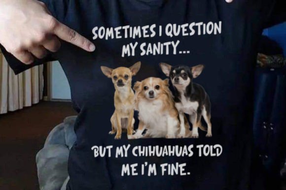 Chihuahua T-shirt Design AI, PNG: A Creative Asset