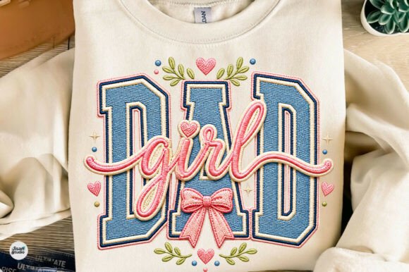 Daddy Girl Bow PNG: A Heartfelt Father's Day Design