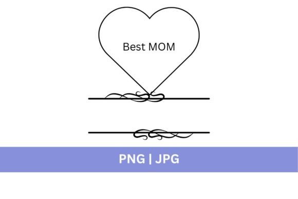 Elegant Mothers Day Monogram Design: Creative Asset Guide