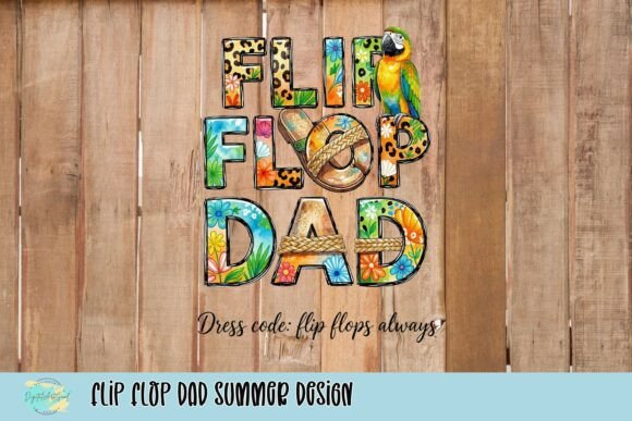 Flip Flop Dad Summer Design: A Graphic Designer's Guide