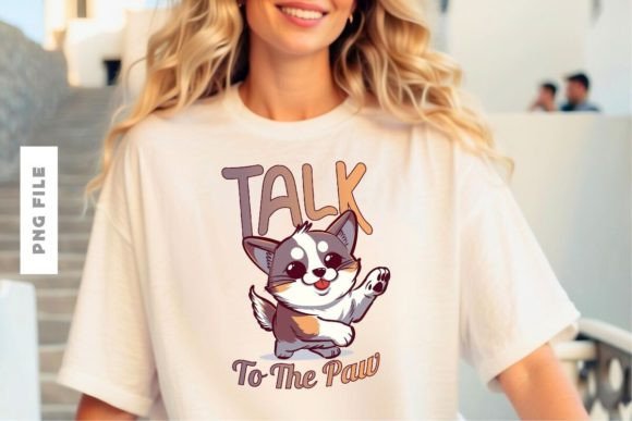 Talk to the Paw: A Modern Graphic Design Asset