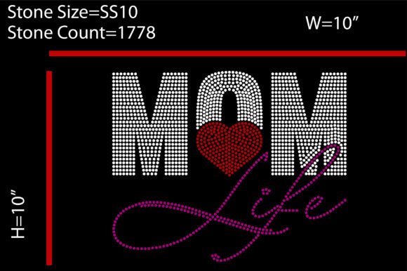 Unlocking Creative Potential with Mom Life Rhinestone Design